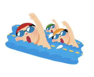 運動に関するイラスト