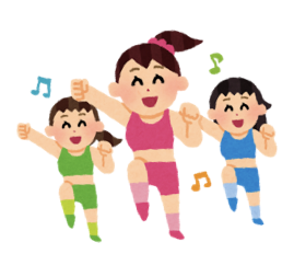 運動に関するイラスト